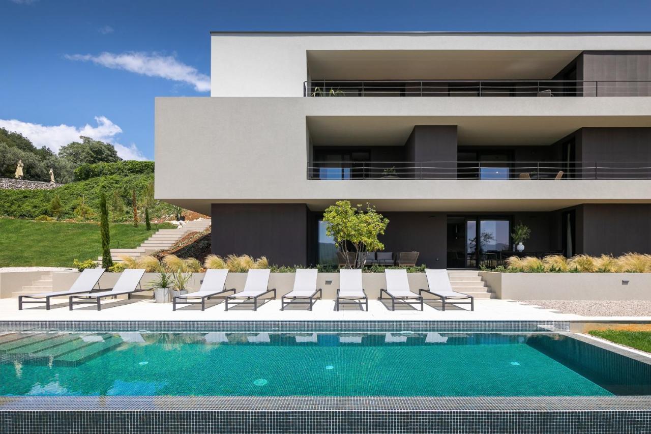 Oltremare Apartments With Pool Rabac Exterior foto